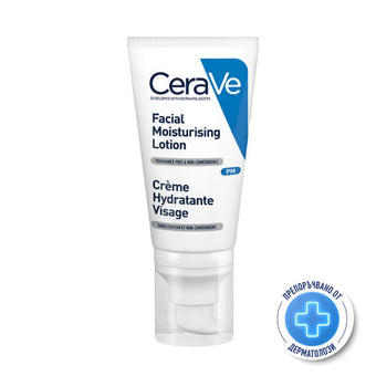 compare product Cerave хидратиращ крем за лице pm, нормална към суха кожа, 52 мл.597449