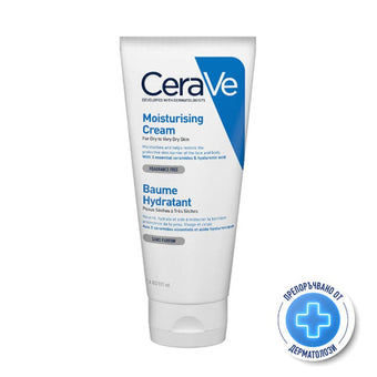 compare product Cerave хидратиращ крем за лице и тяло, суха към много суха кожа, деца и възрастни177мл.598996 /туба/