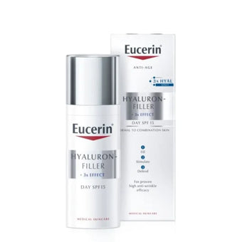 compare product Eucerin hyaluron-filler light дневен крем 50мл