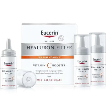 compare product Eucerin hyaluron-filler витамин с бустер 3х8 мл Годен до: 31.3.2026 г.