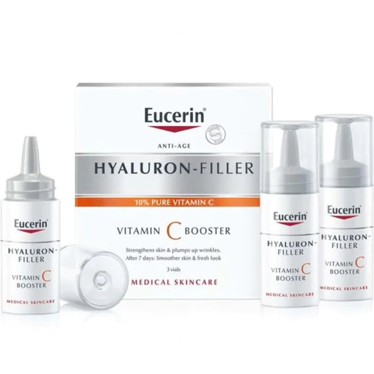 Eucerin hyaluron-filler витамин с бустер 3х8 мл
