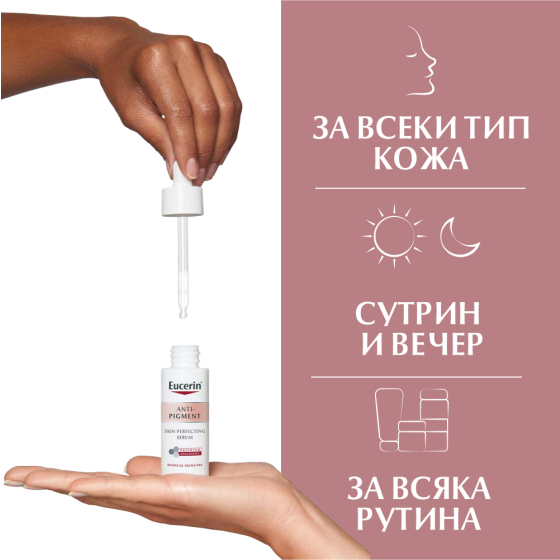 Eucerin anti-pigment серум за сияйна кожа, 30мл - Снимка 6 от 7