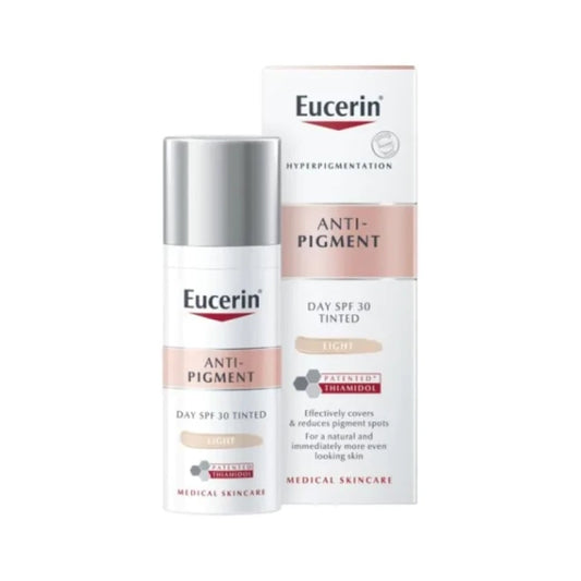 Eucerin anti-pigment оцветен днeвен крем с spf30 светъл, 50мл