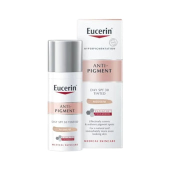 compare product Eucerin anti-pigment оцветен днeвен крем с spf30 тъмен, 50мл