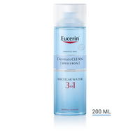Eucerin dermatoclean мицеларен разтвор 3 in 1 200мл - Снимка 2 от 2