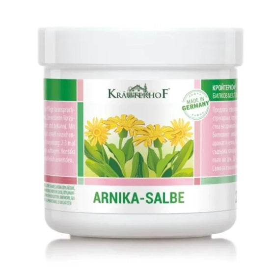 ASAM / 'KRAUTERHOF Асам мехлем с арника при артрит, изгаряне, ухапване от насекоми 100мл