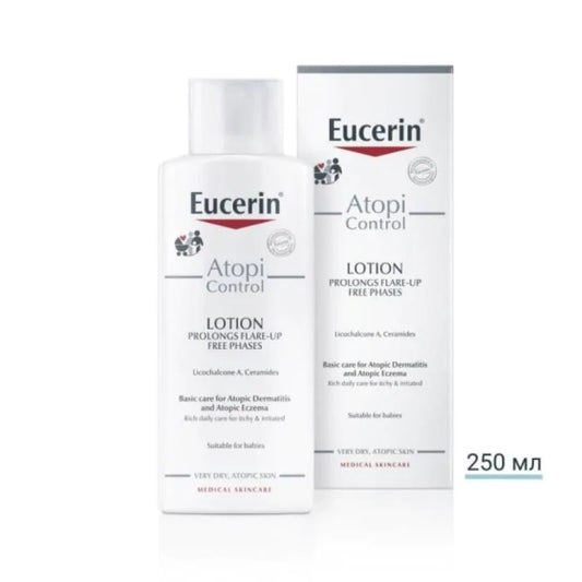 Eucerin atopicontrol успокояващ лосион за тяло  250мл