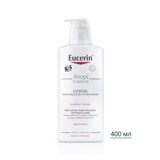 Eucerin atopicontrol успокояващ лосион за тяло 400мл