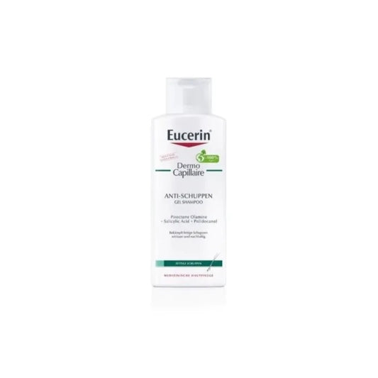 Eucerin dermo capillaire гел-шампоан против пърхот за мазен скалп 250мл