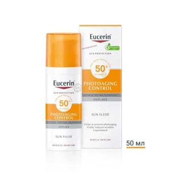 compare product Eucerin слънцезащитен крем за лице age control spf 50 50мл
