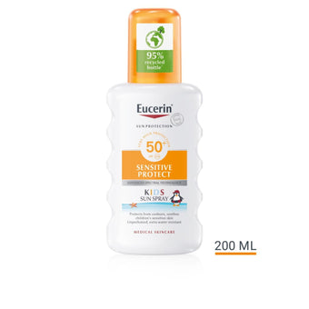 compare product Eucerin слънцезащитен спрей за деца spf 50+ 200мл