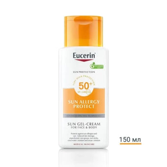 compare product Eucerin крем-гел против слънчеви алергии spf50 150мл