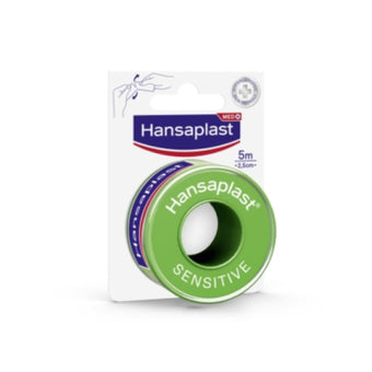 compare product Hansaplast sensitive пластири фиксираща лента 2,5сm x 5m