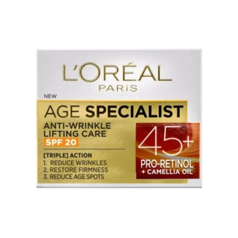 compare product Loreal dermo age expert 45+ дневен крем spf 20 50мл