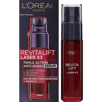 compare product Loreal dermo revitalift laser x3 серум 30мл