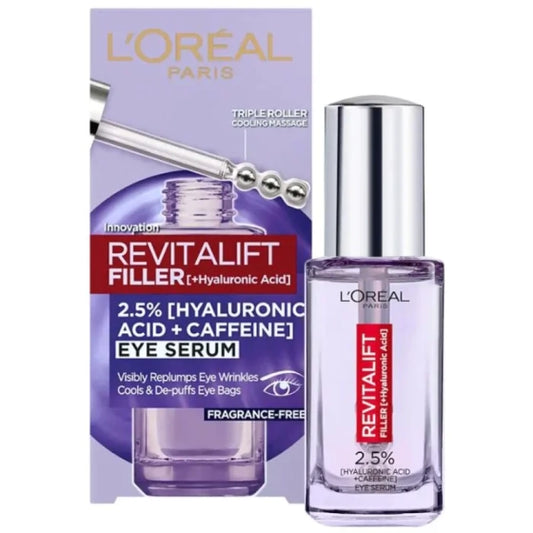 Loreal dermo revitalift fill околоочен серум 20мл