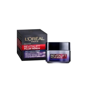 compare product Loreal dermo revitalift filler renew нощен крем 50мл
