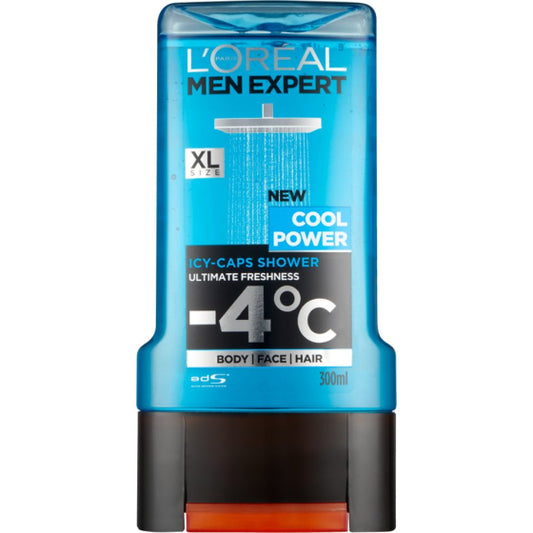 Loreal men expert душ гел cool power 300мл