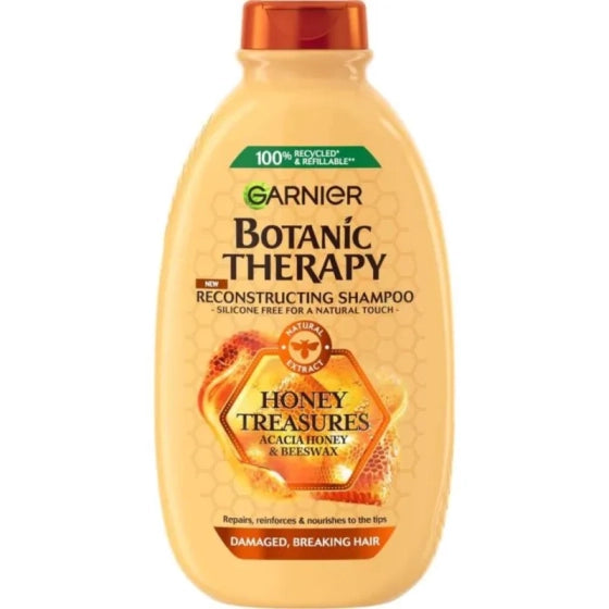 Garnier botanic therapy honey шампоан за увред.коса с цъфтящи краища 400 мл