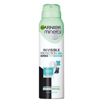 compare product Garnier deo invisible bwc clean cotton спрей 150мл