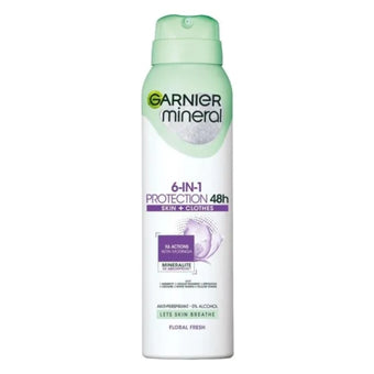 compare product Garnier deo protect 6 floral fresh спрей 150мл