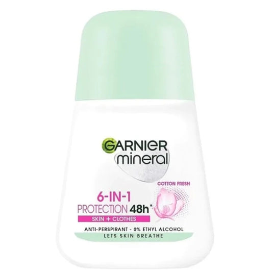 Garnier deo protect 6 cotton fresh рол он 50мл