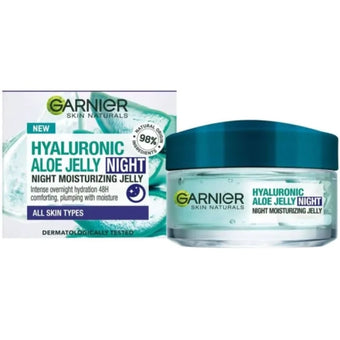 compare product Garnier skin naturals hyaluronic aloe нощен хидратиращ гел-крем 50мл