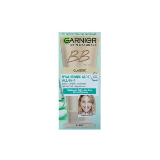Garnier skin naturals hyaluronic aloe bb classic дневен крем light 50 мл