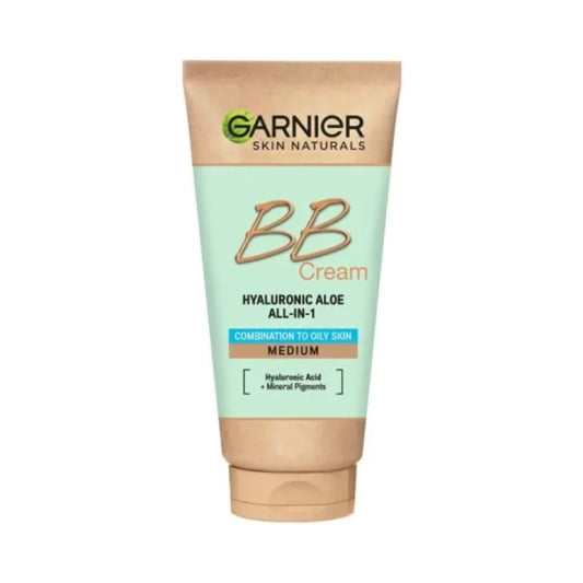 Garnier skin naturals hyaluronic aloe bb oil free крем medium 50мл