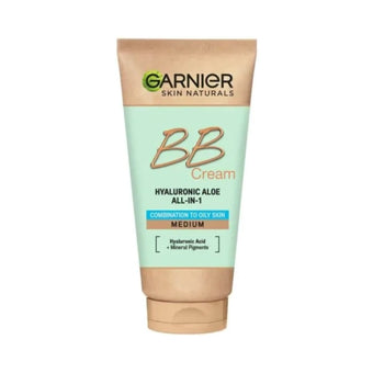 compare product Garnier skin naturals hyaluronic aloe bb oil free крем medium 50мл