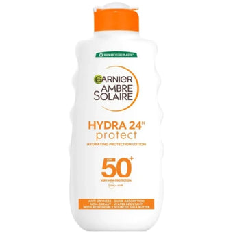 compare product Garnier ambre solaire слънцезащитно мляко spf 50+ 200мл
