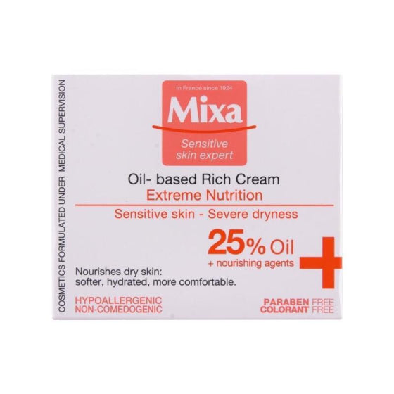 Mixa face интензивно подхранващ крем 50мл