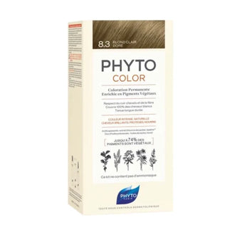 compare product Phyto phytocolor №8.3 светло златисто русо