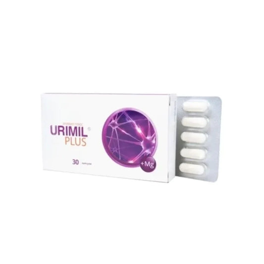 URIMIL Уримил плюс капсули  за здравето на периферната нервна система х30 Naturpharma