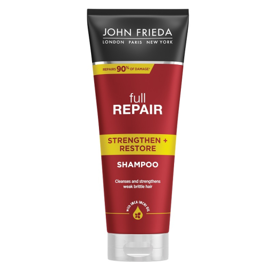 John frieda full repair възстановяващ шампоан за изтощена коса 250ml - Снимка 2 от 2