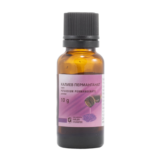 GALEN PHARMA Калиев перманганат х 10гр - Снимка 1 от 2