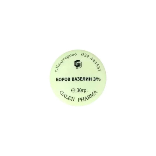 GALEN PHARMA Боров вазелин 3% 30гр - Снимка 1 от 2