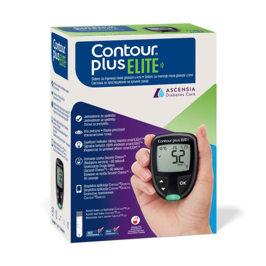 ASCENSIA DIABETES CARE Глюкомер contour plus elite