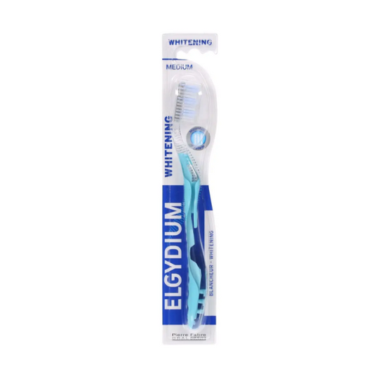 Elgydium избелваща четка за зъби medium