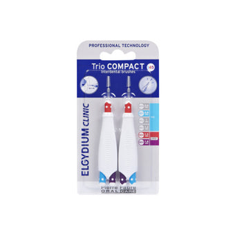 compare product Elgydium clinic trio 145 compac интердентални четки широки пр-ва ос