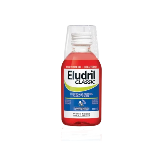 Eludril classic вода за уста 200мл