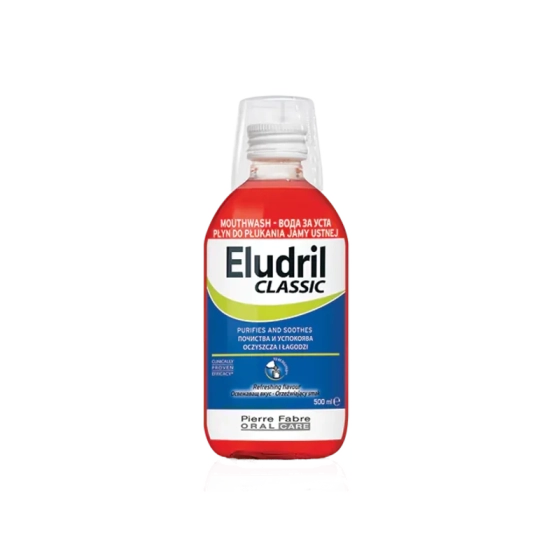 Eludril classic вода за уста 500мл