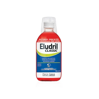 compare product Eludril classic вода за уста 500мл