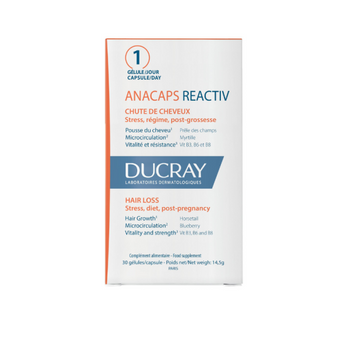 compare product Ducray Anacaps reactiv Добавка за коса 30 капсули