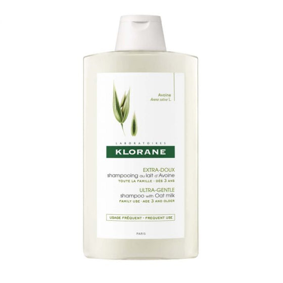 Klorane шампоан с овес за всеки тип коса 400ml - Снимка 2 от 2