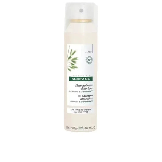 Klorane сух шампоан с мляко от овес за всеки тип коса 150ml