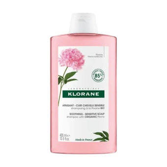 compare product Klorane шампоан с органичен божур за чувствителен скалп 400ml