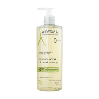 compare product A-derma свръхобогатен душ гел за суха кожа 500ml