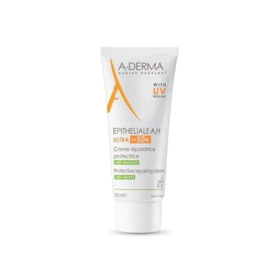 A-Derma Epitheliale Ultra Repair Възстановяващ крем срещу следи с UV защита SPF50+ 100 мл - Снимка 3 от 3