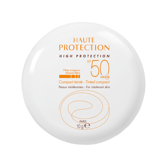 Avene Sun Миунерална крем-пудра за лице пясъчен цвят SPF50 10г